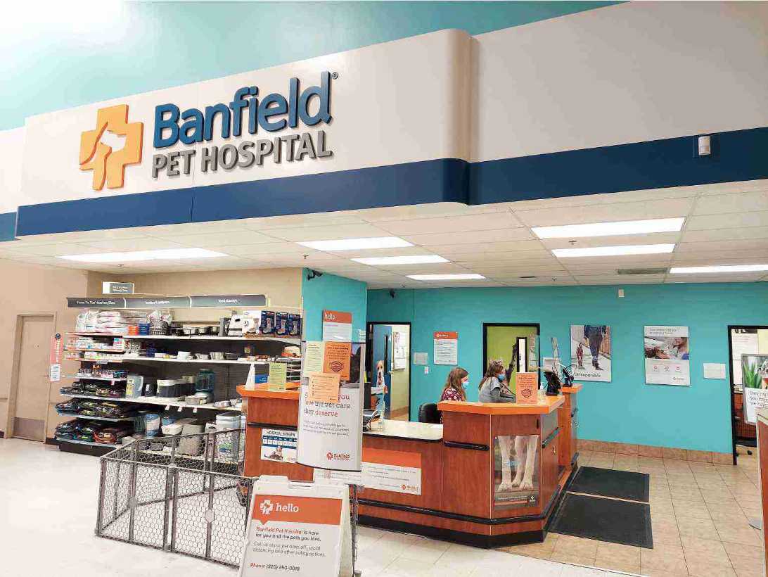 Vestíbulo del Banfield Pet Hospital